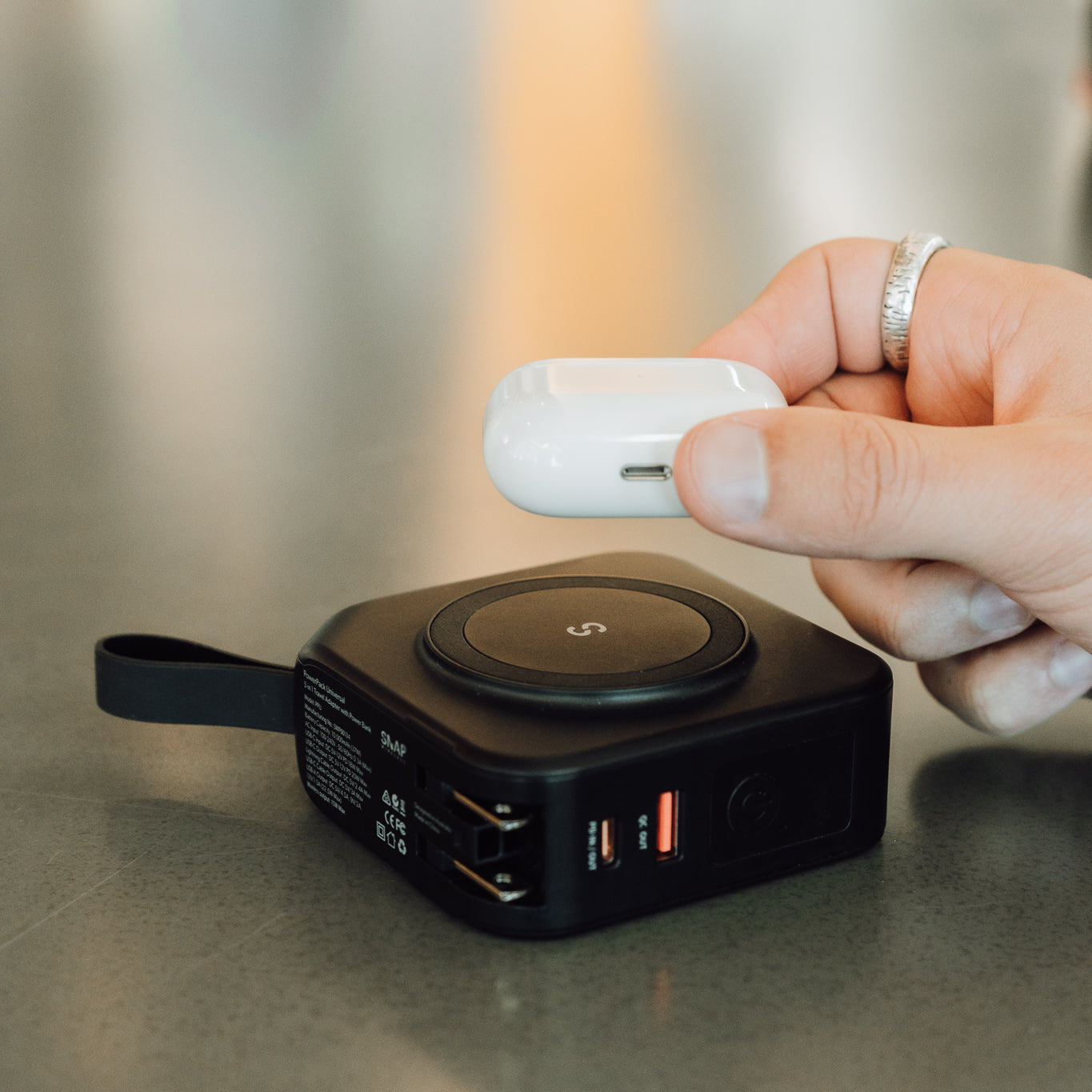 スマホアクセサリー PINENG Universal USB Backup Power PowerPack Universal 2 - 6 in 1 Travel Power Bank 10,000mAh