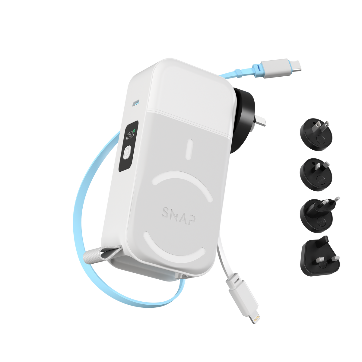 Travel Power Module PowerPack Universal 2 - 6 in 1 Travel Power Bank 10,000mAh